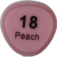 قلم ماركر تاتش برأس لين مزدوج Peach-18