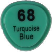 قلم ماركر تاتش برأس لين مزدوج Turquoise Blue-68