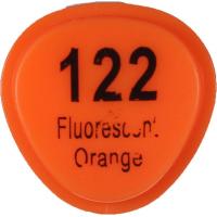 قلم ماركر تاتش برأس لين مزدوج Fluorescent Orange-122