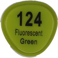 قلم ماركر تاتش برأس لين مزدوج Fluorescent Green-124