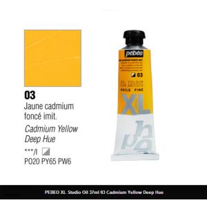 انبوابة زيت XL بيبيو 37 مللي -   03 Cadmium Yellow Deep Imit