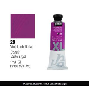 انبوابة زيت XL بيبيو 37 مللي -  28 Cobalt Violet Light