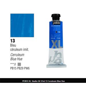 انبوابة زيت XL بيبيو 37 مللي -13 Cerulean Blue Imit