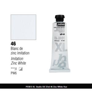 انبوابة زيت XL بيبيو 37 مللي- 46 Imitation Zinc White