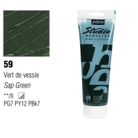 انبوابة اكريلك 100مللي بيبيو -59 Opaque Sap Green