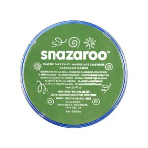 برطمان الوان وجه كلاسيكي SNAZAROO GRASS GREEN 18ML