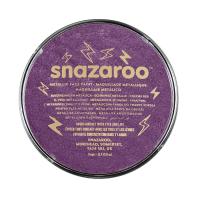 برطمان الوان وجه ميتالك SNAZAROO ELECTRIC PURPLE  18ML