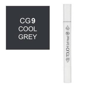 قلم ماركر تاتش برأس لين مزدوج Cool Grey-CG9