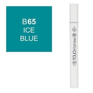 قلم ماركر تاتش برأس لين مزدوج  ICE BLUE-B65