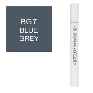 قلم ماركر تاتش برأس لين مزدوج BLUE GREY-BG7