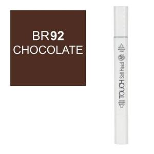 قلم ماركر تاتش برأس لين مزدوج CHOCOLATE-BR92