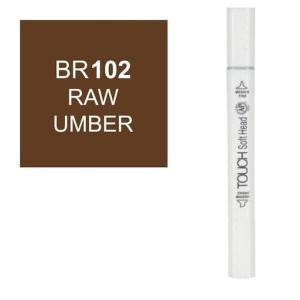 قلم ماركر تاتش برأس لين مزدوج  RAW UMBER-BR102