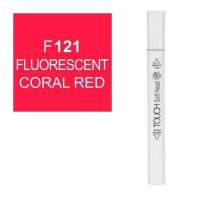 قلم ماركر تاتش برأس لين مزدوج Fluorescent Coral Red-121