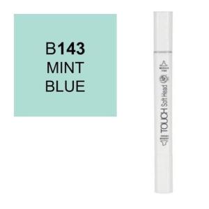 قلم ماركر تاتش برأس لين مزدوج  Mint Blue-143