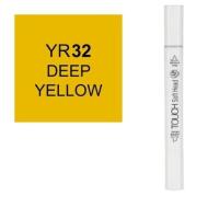 قلم ماركر تاتش برأس لين مزدوج Deep Yellow-YR32