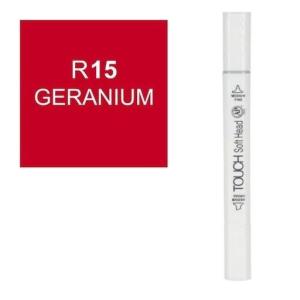 قلم ماركر تاتش برأس لين مزدوج Geranium-R15