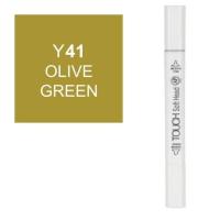 قلم ماركر تاتش برأس لين مزدوج Olive Green-Y41