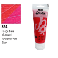 انبوابة اكريلك 100مللي ميتالك بيبيو - 354 IRIDESCENT Red Blue