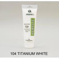 انبوابة الوان اكريلك ماريز 75 مللي  Titanium White 104