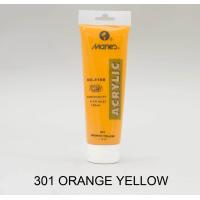 انبوابة الوان اكريلك ماريز 75 ملليOrange Yellow 301