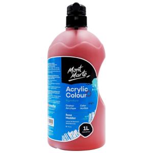 زجاجة اكريليك 1000 ملى  مونت مارتى MSCH0149 1 Liter, Rose Mader