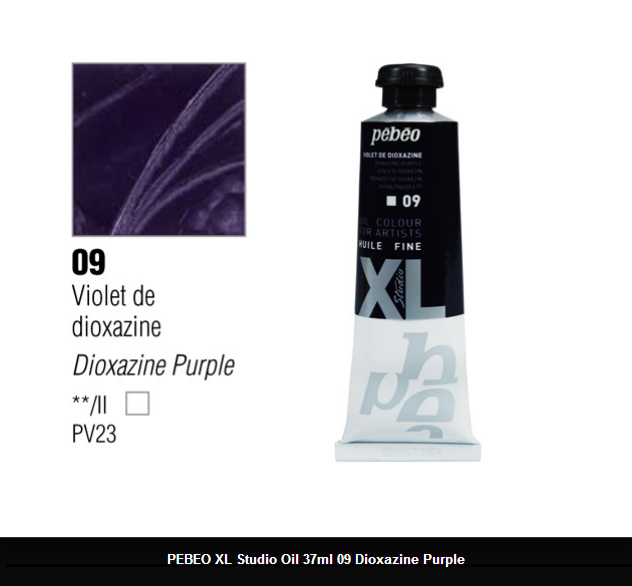 انبوابة زيت XL بيبيو 37 مللي -09 Dioxazine Purple