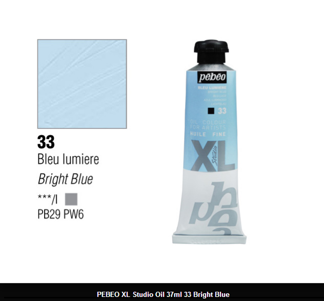 انبوابة زيت XL بيبيو 37 مللي -33 Bright Blue