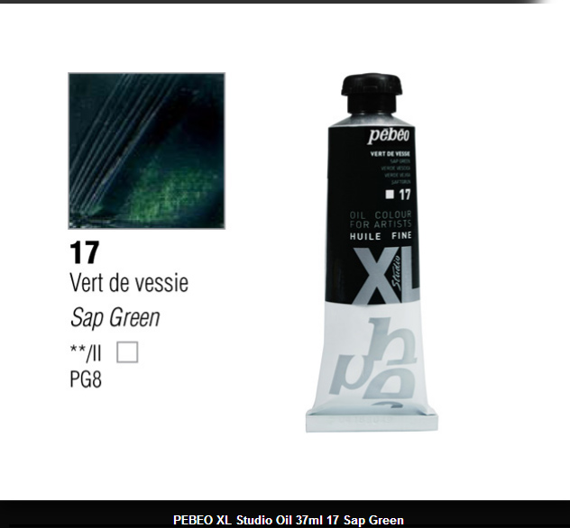 انبوابة زيت XL بيبيو 37 مللي -17 Sap Green