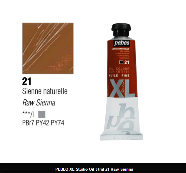 انبوابة زيت XL بيبيو 37 مللي - 21 Raw Sienna