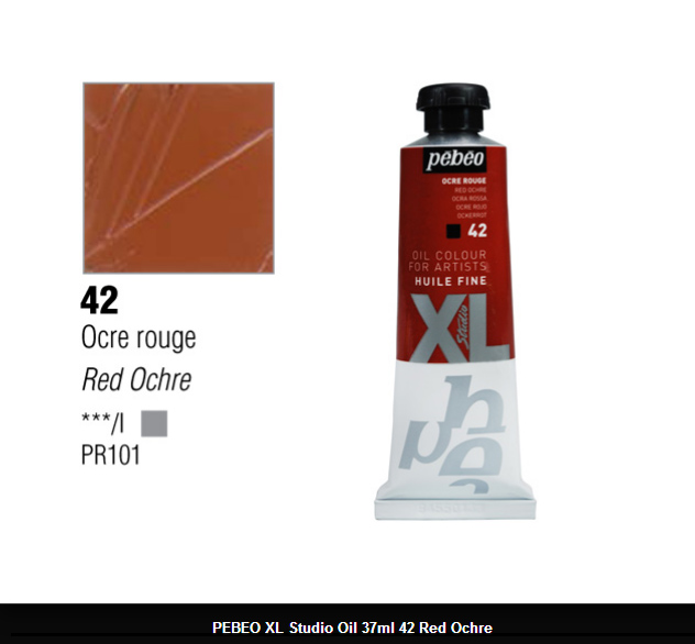 انبوابة زيت XL بيبيو 37 مللي - 42 Red Ochre