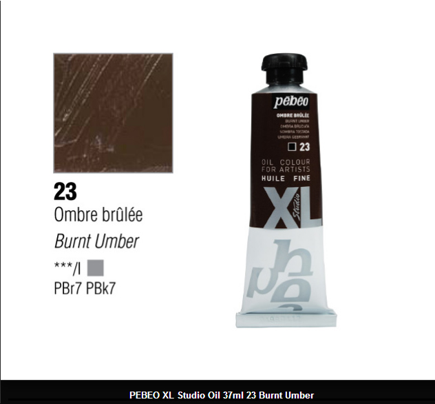 انبوابة زيت XL بيبيو 37 مللي - 23 Burnt Umber