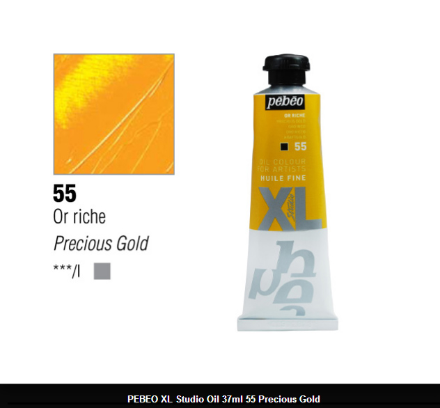 انبوابة زيت XL بيبيو 37 مللي- 55 Precious Gold