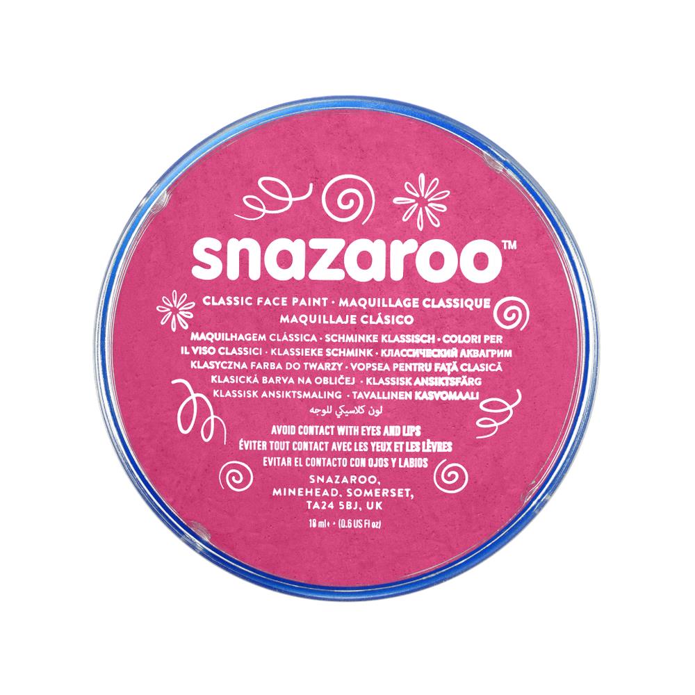 برطمان الوان وجه كلاسيكي SNAZAROO FUCHSIA PINK 18ML