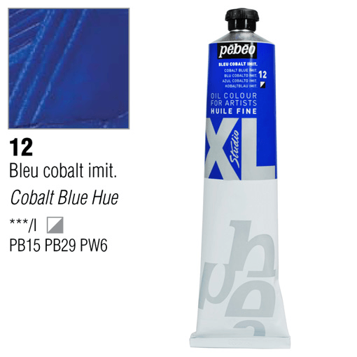 انبوابة زيت بيبيو XL 200 مللي12 Cobalt Blue Hue