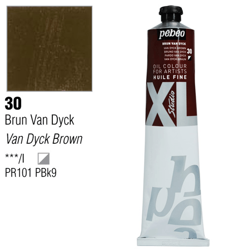 انبوابة زيت بيبيو XL 200 مللي30 Van Dyck Brown