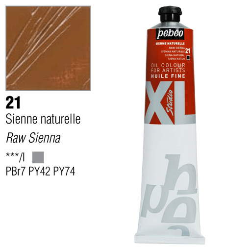 انبوابة زيت بيبيو XL 200 مللي21 Raw Sienna