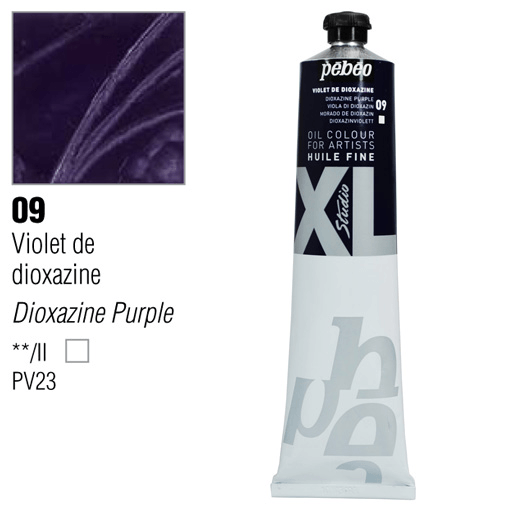 انبوابة زيت بيبيو XL 200 مللي09 Dioxazine Purple