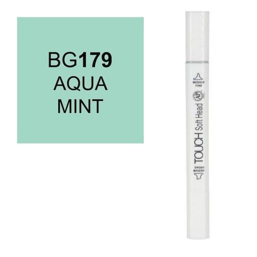 قلم ماركر تاتش برأس لين مزدوج AQUA MINT-BG179