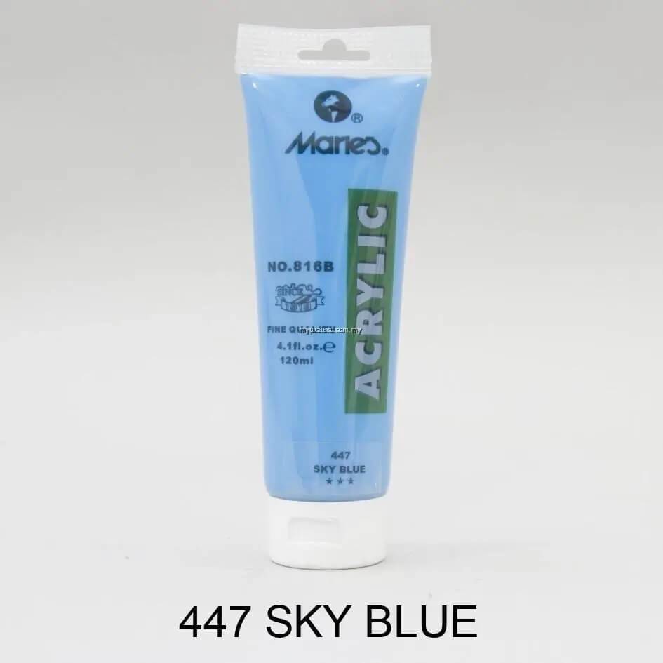 انبوابة الوان اكريلك ماريز 75 ملليSky Blue 447