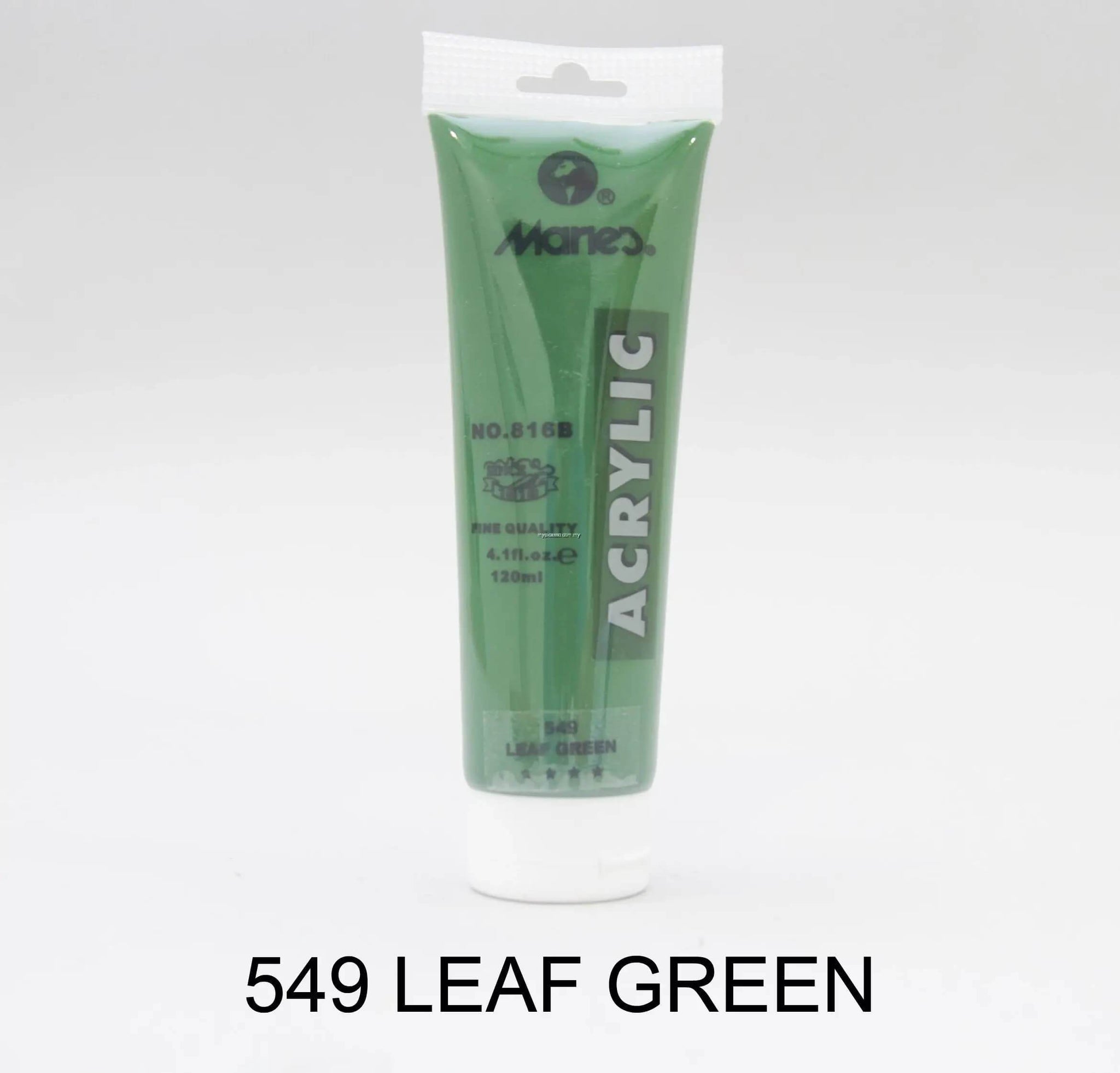 انبوابة الوان اكريلك ماريز 75 مللي Leaf Green 549